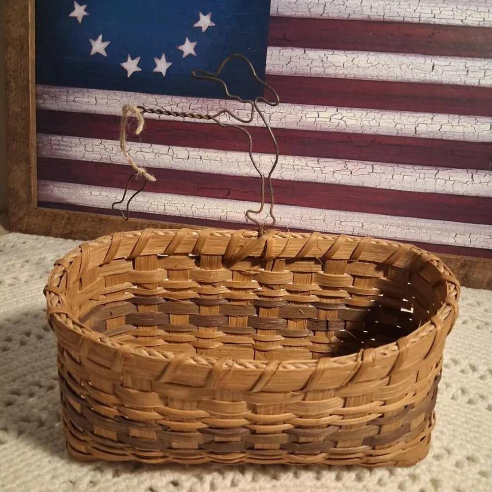 WICKER 'FISHERMAN' BASKET